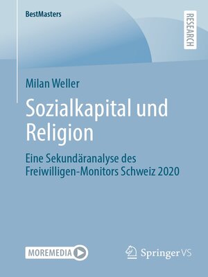 cover image of Sozialkapital und Religion